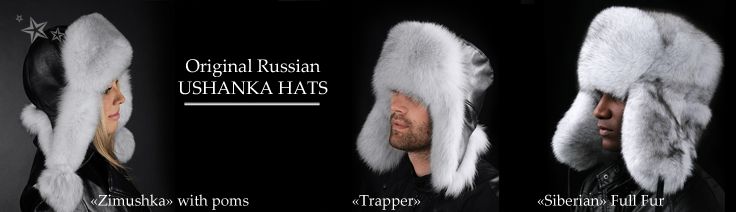 Ushanka hat with flaps Ushanka hat with flaps