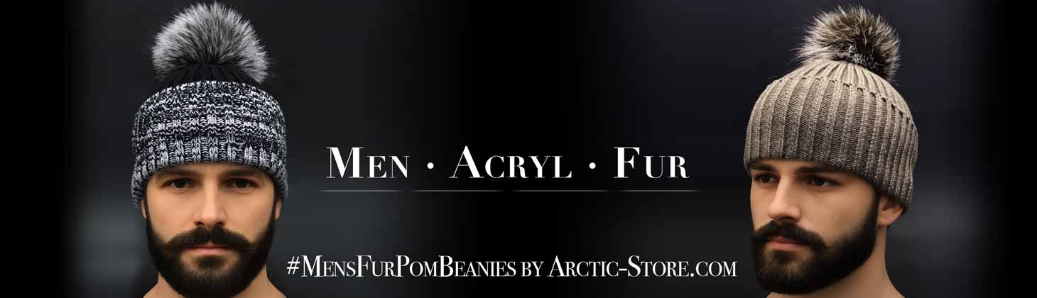 #MensFurPomBeanies Banner