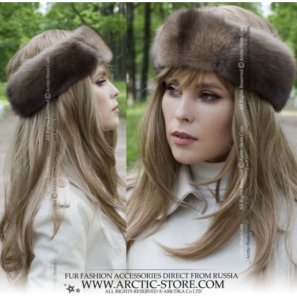 Barguzin Sable Fur Headband