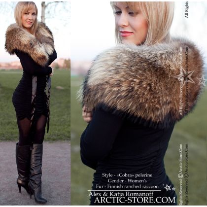 Round pelerine, Russian raccoon