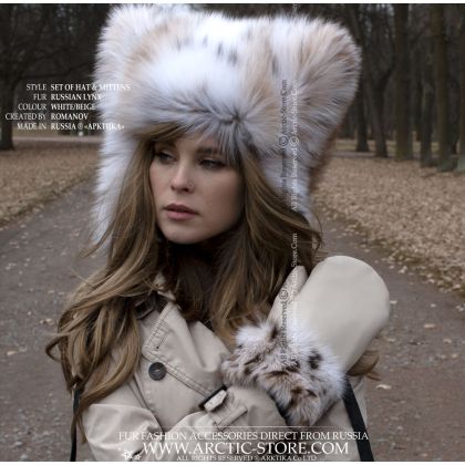 Fur set in Russian Lynx