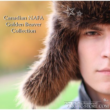 Siberian ushanka, Golden beaver