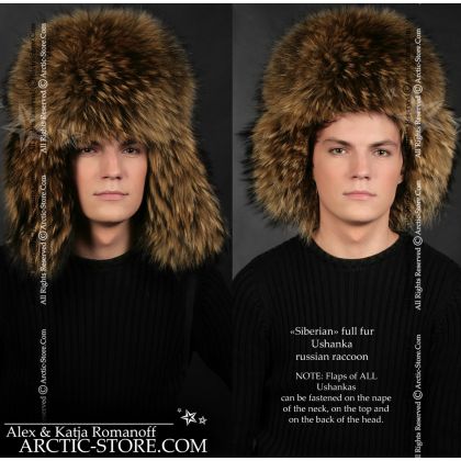 Siberian ushanka, Russian raccoon