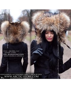 "Squirrel" Hat, Russian Raccoon