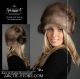 Classic Russian full fur hat - stone marten / arctic-store