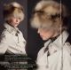 Boyaryn women's fur hat - white canadian raccoon chapka - arctic-store