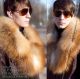 Red fox pelerine - men fur colar / arctic-store