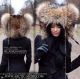 Squirrel fur hat - russian raccoon hood - arctic-store