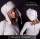 Trapper women's hat - white mink ushanka / arctic-store