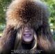 Siberian raccoon ushanka - Russian fur hat