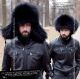 Black raccoon ushanka - Men's fur hat - russian fur store