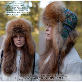 russian-fur-trapper-hat-golden