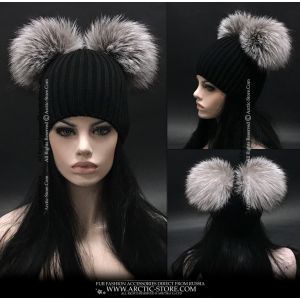 kylie jenner beanie - two poms hat