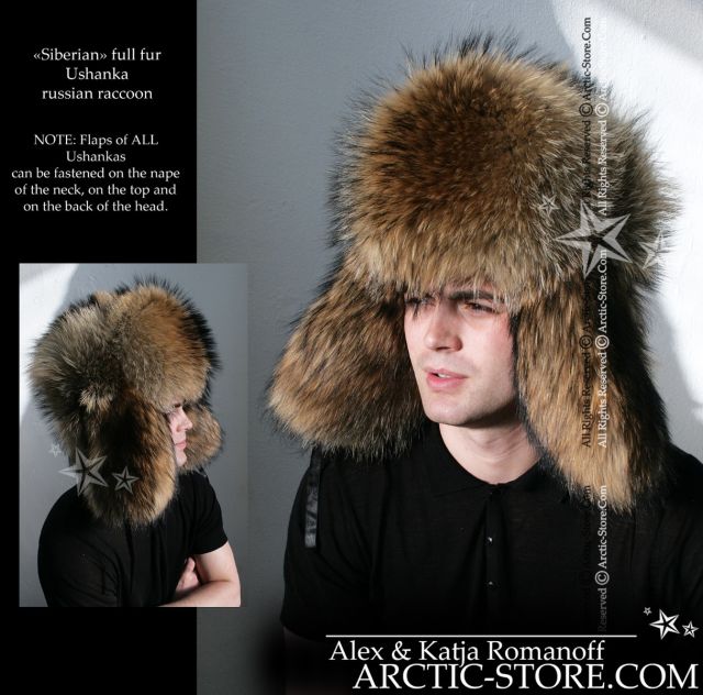 Siberian ushanka, Russian raccoon