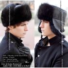 Naval Officer Fur Hat · Black Beaver