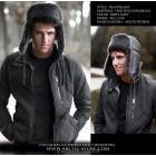 MEN’S TRAPPER HAT · SHEARLING SHEEPSKIN · DIRTY GREY