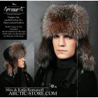 MEN’S TRAPPER HAT · CARDINAL FOX · LEATHER