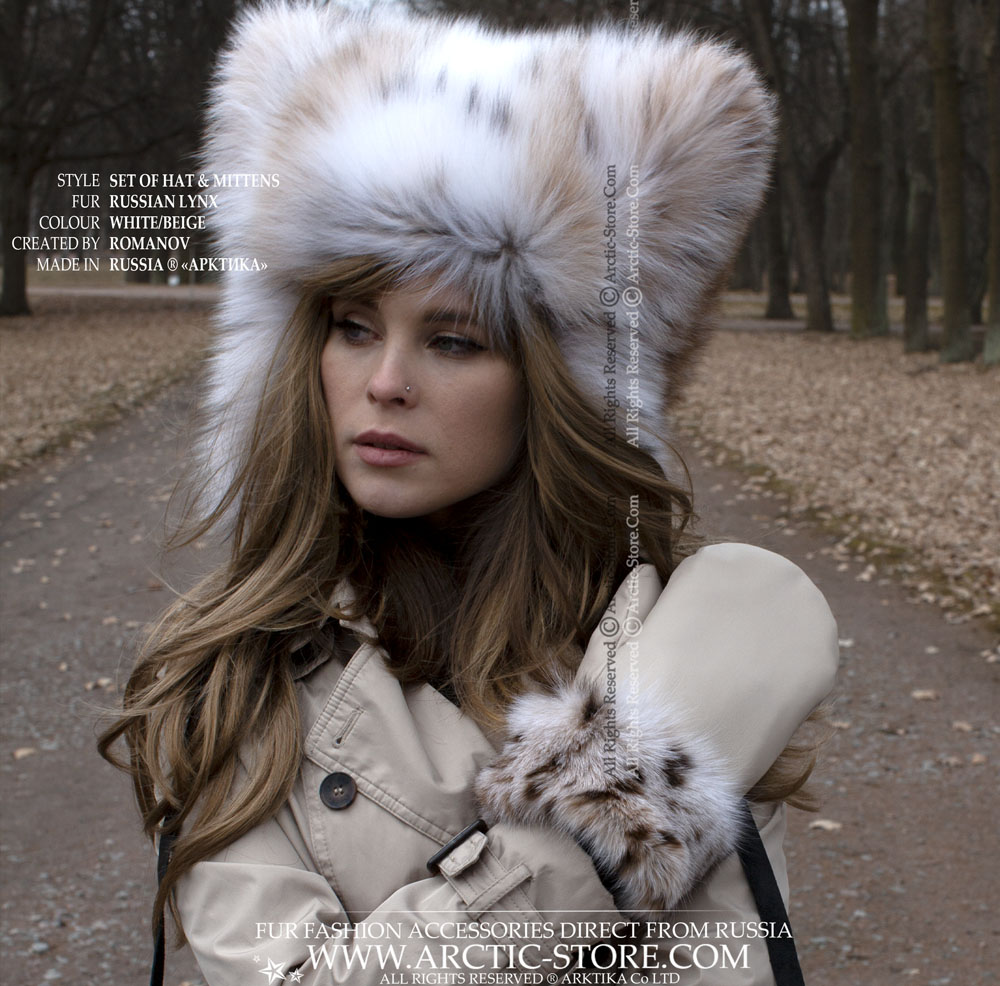 Fur set in Russian Lynx
