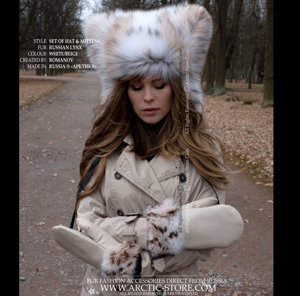 Fur set in Russian Lynx