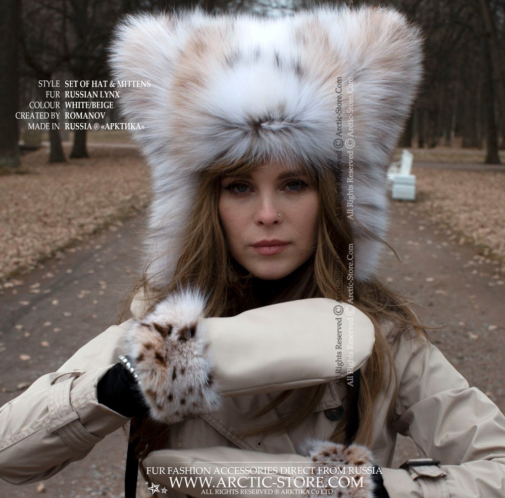 Fur set in Russian Lynx