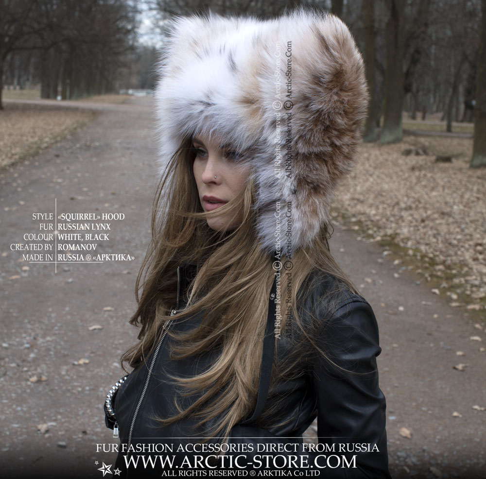 &quot;Squirrel&quot; Hat, Russian Lynx