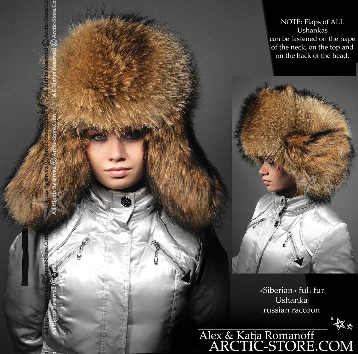 Siberian ushanka, Russian raccoon