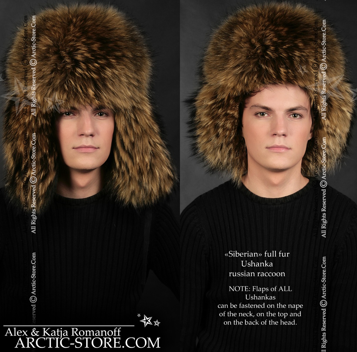 Siberian ushanka, Russian raccoon