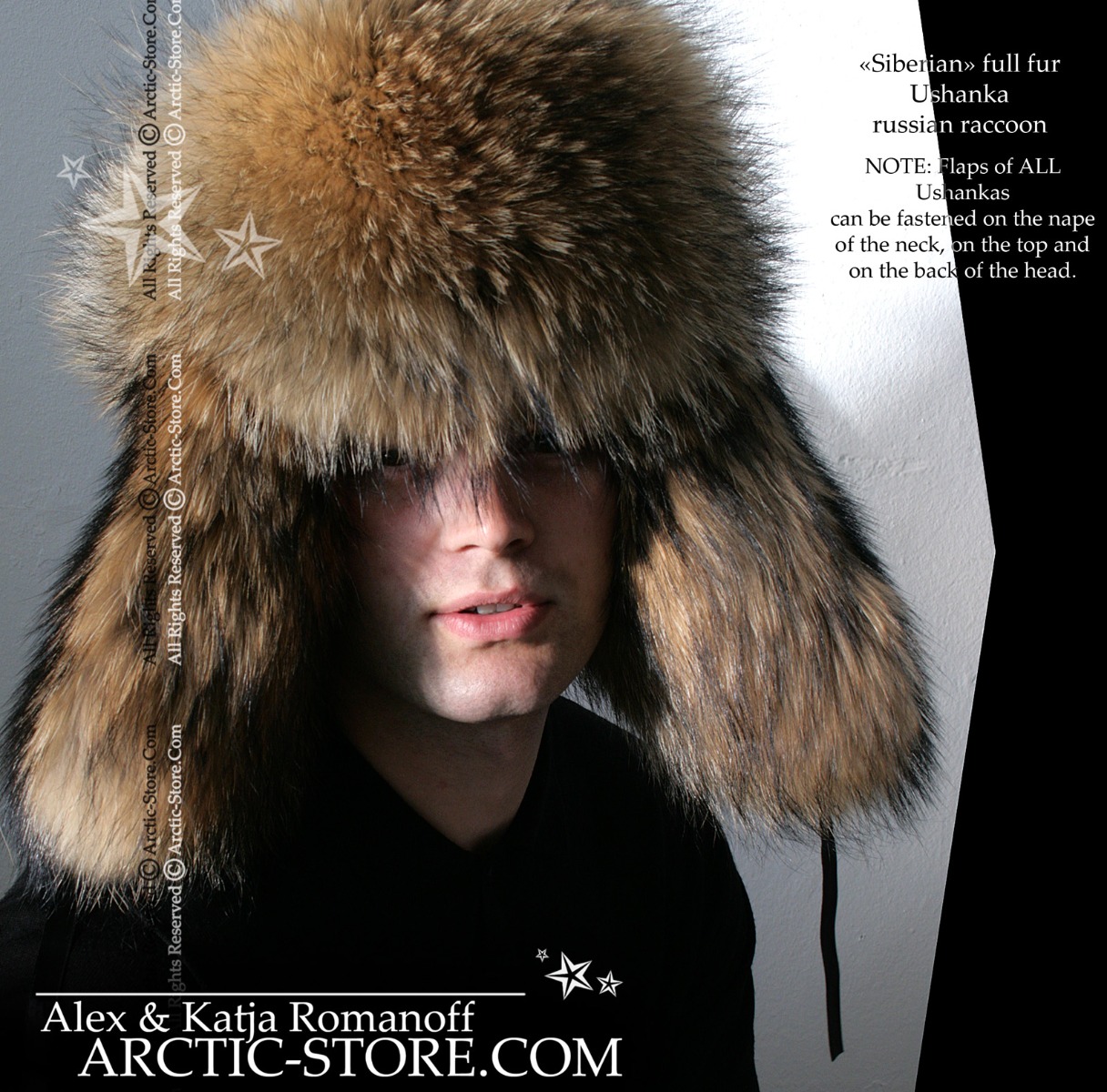 Siberian ushanka, Russian raccoon